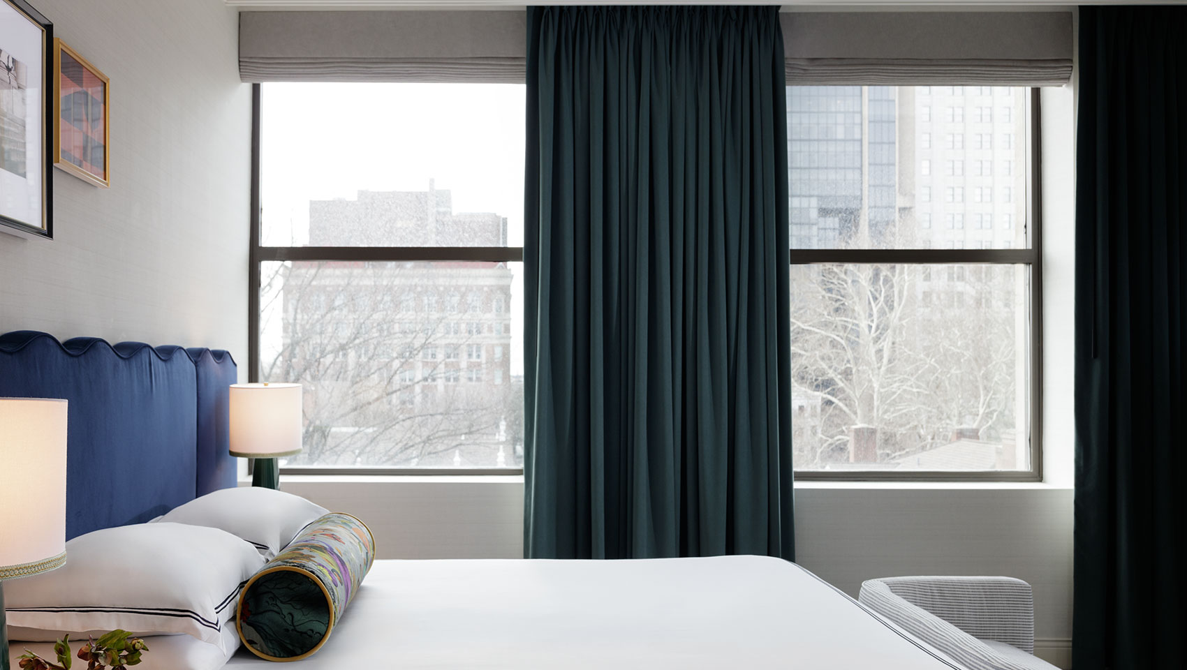 Standard King Guestroom at Kimpton Hotel Monaco Philadelphia