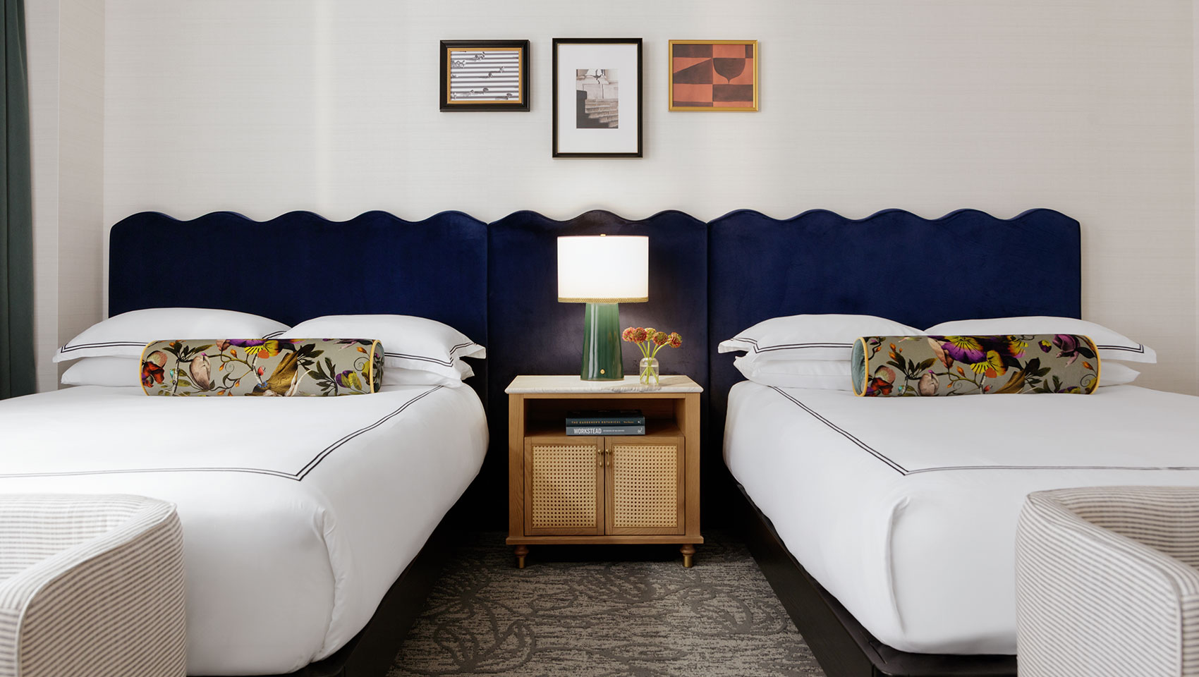 Queen Queen Guestroom at Kimpton Hotel Monaco Philadelphia