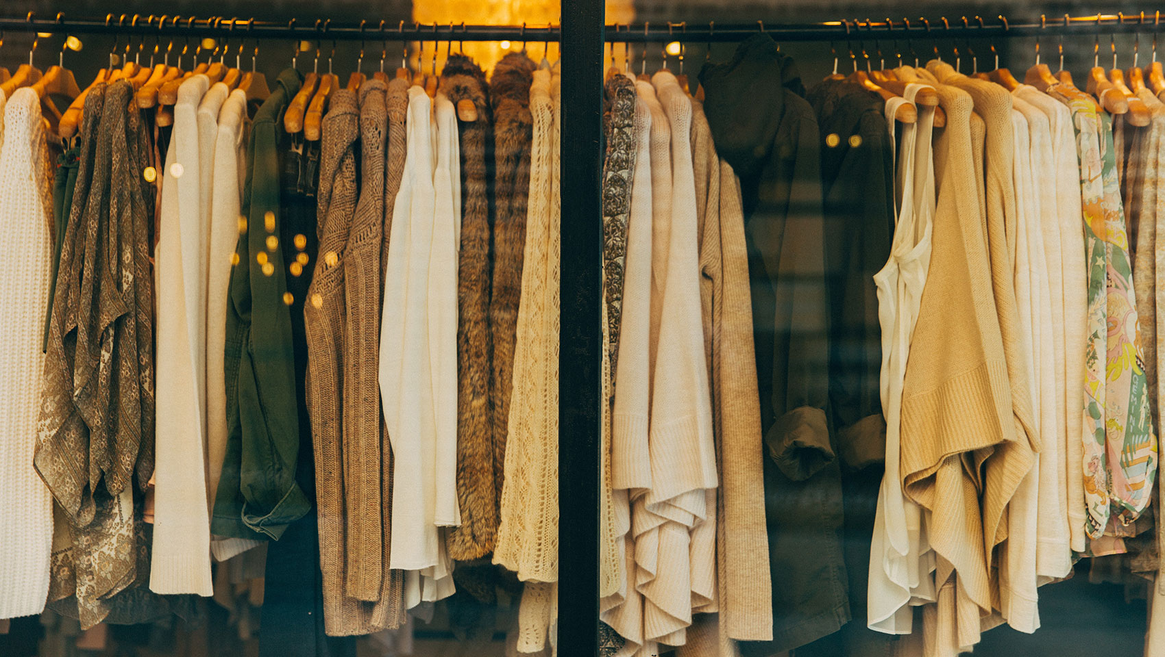 Clothes in a Store Window