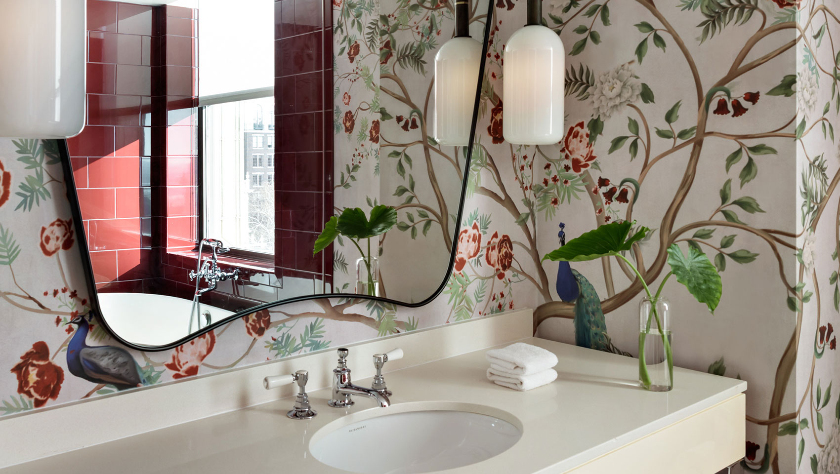 Renovated Monaco Philadelphia Guestroom/bathroom