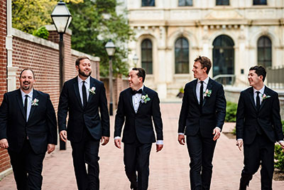 Groom + Groomsmen