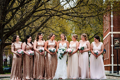 Bride + Bridesmaids