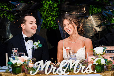 Bride/Groom Table