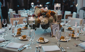 Leah and Rob Table Décor